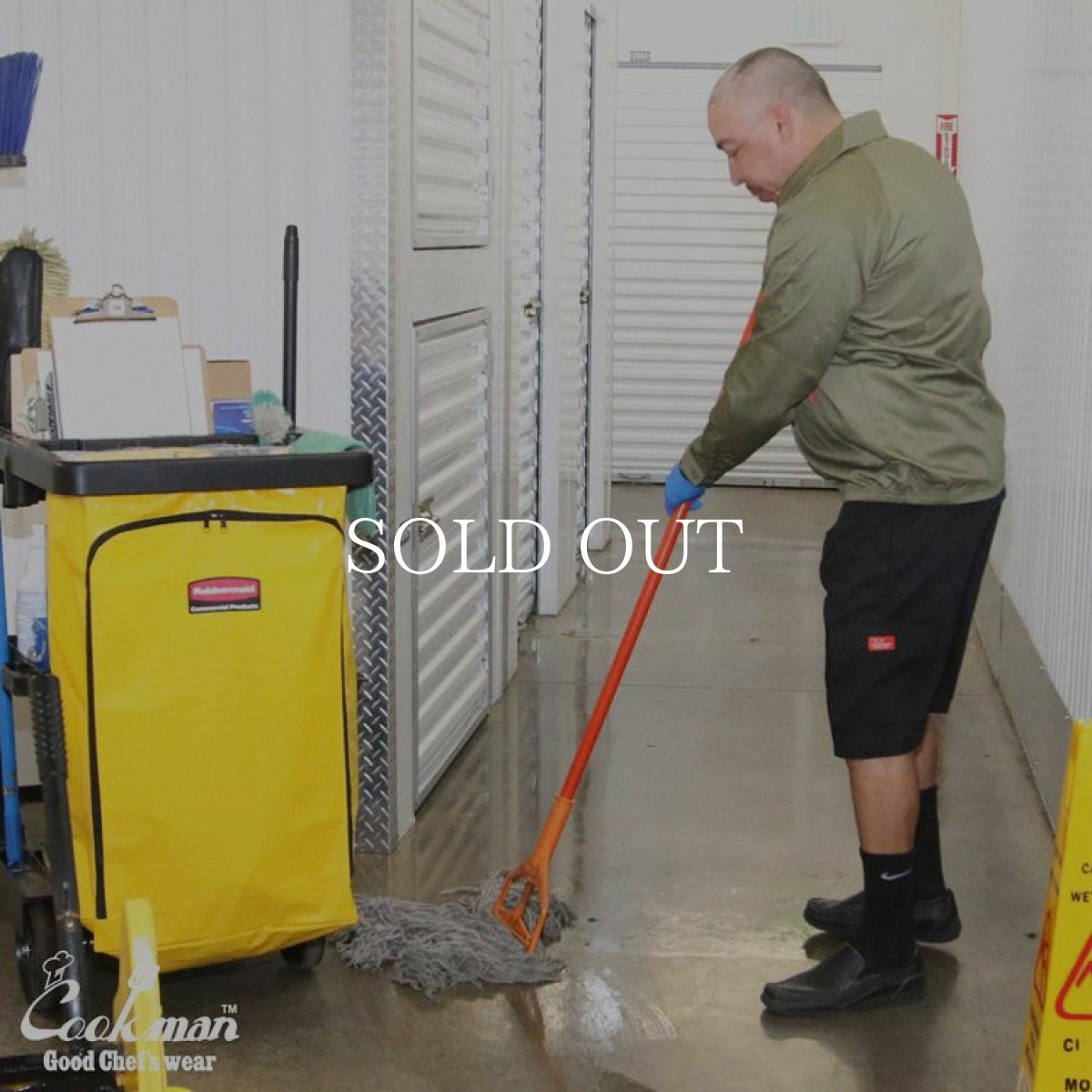 画像9: COOKMAN  Chef Pants Short Cargo (Black) (9)