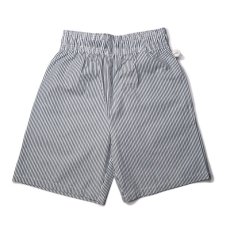 画像2: COOKMAN  Chef Pants Short Seersucker Stripe Navy (Navy) (2)