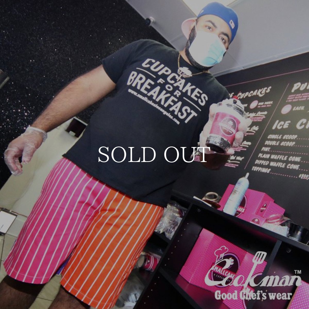 画像14: COOKMAN  Chef Pants Short Crazy Pattern Hot (Multi) (14)
