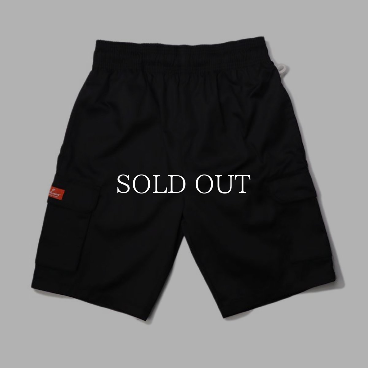画像1: COOKMAN  Chef Pants Short Cargo (Black) (1)