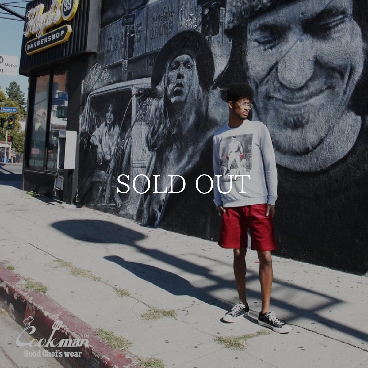 画像10: COOKMAN  Chef Short Pants Corduroy Wine Red (Wine Red) (10)