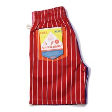 画像1: COOKMAN  Chef Pants Short Crazy Pattern Hot (Multi) (1)