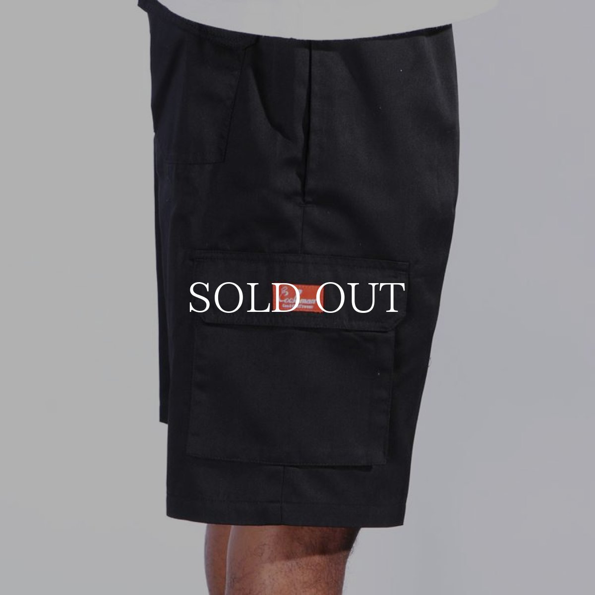 画像8: COOKMAN  Chef Pants Short Cargo (Black) (8)