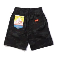 画像3: COOKMAN  Chef Pants Short Ripstop Camo Black (Woodland) (Black) (3)