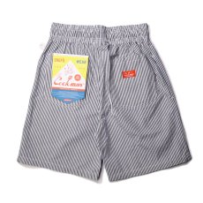 画像3: COOKMAN  Chef Pants Short Seersucker Stripe Navy (Navy) (3)