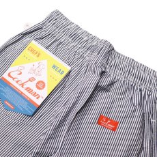 画像4: COOKMAN  Chef Pants Short Seersucker Stripe Navy (Navy) (4)