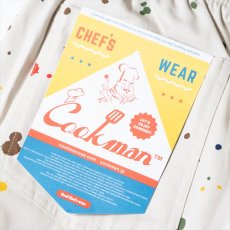 画像7: COOKMAN  Chef Pants Short Sauce Splash (Beige) (7)