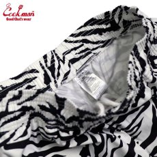 画像5: COOKMAN  Chef Pants Short Cargo Zebra (White) (5)