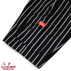 画像4: COOKMAN  Chef Pants Short Cargo Stripe Black (Black) (4)