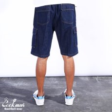 画像9: COOKMAN  Chef Pants Short Cargo Denim Navy (Navy) (9)