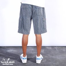 画像9: COOKMAN  Chef Pants Short Cargo Hickory Navy (Navy) (9)