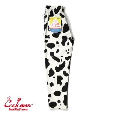 画像2: COOKMAN  Chef Pants Cow (White) (2)