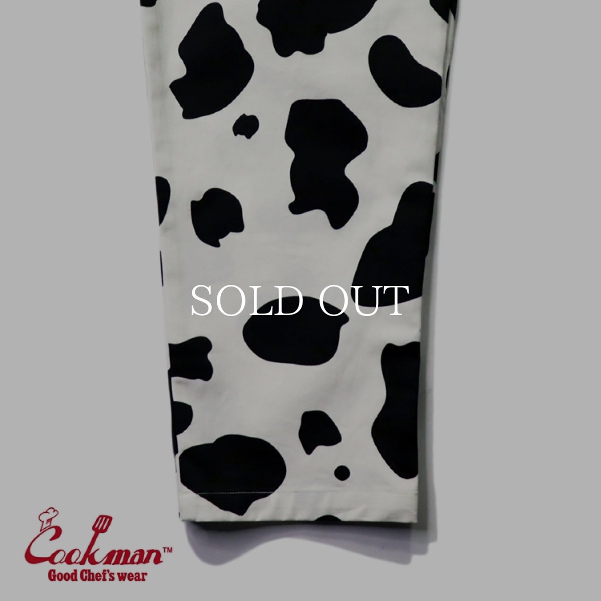 画像6: COOKMAN  Chef Pants Cow (White) (6)