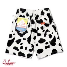 画像2: COOKMAN  Chef Pants Short Cow (White) (2)