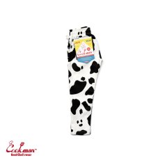 画像2: COOKMAN  Chef Pants Cow Kids Size (White) (2)