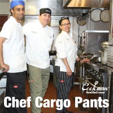 画像10: COOKMAN  Chef Pants Cargo (Black) (10)