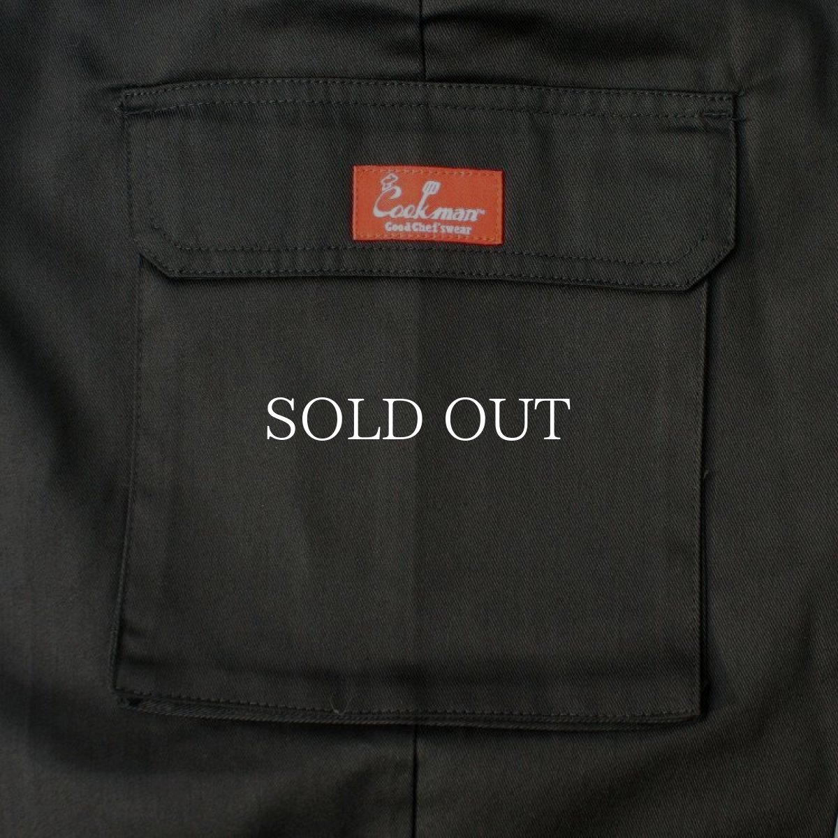 画像5: COOKMAN  Chef Pants Cargo (Black) (5)