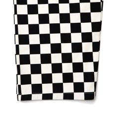 画像8: COOKMAN  Wide Chef Pants Checker Black (Black) (8)