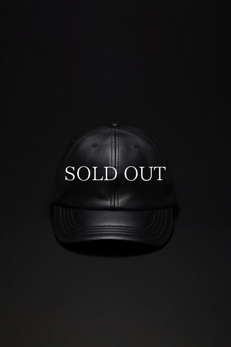 画像1: ANTIDOTE BUYERS CLUB   Leather 6 Panel Cap (Black) (1)