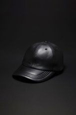 画像2: ANTIDOTE BUYERS CLUB   Leather 6 Panel Cap (Black) (2)