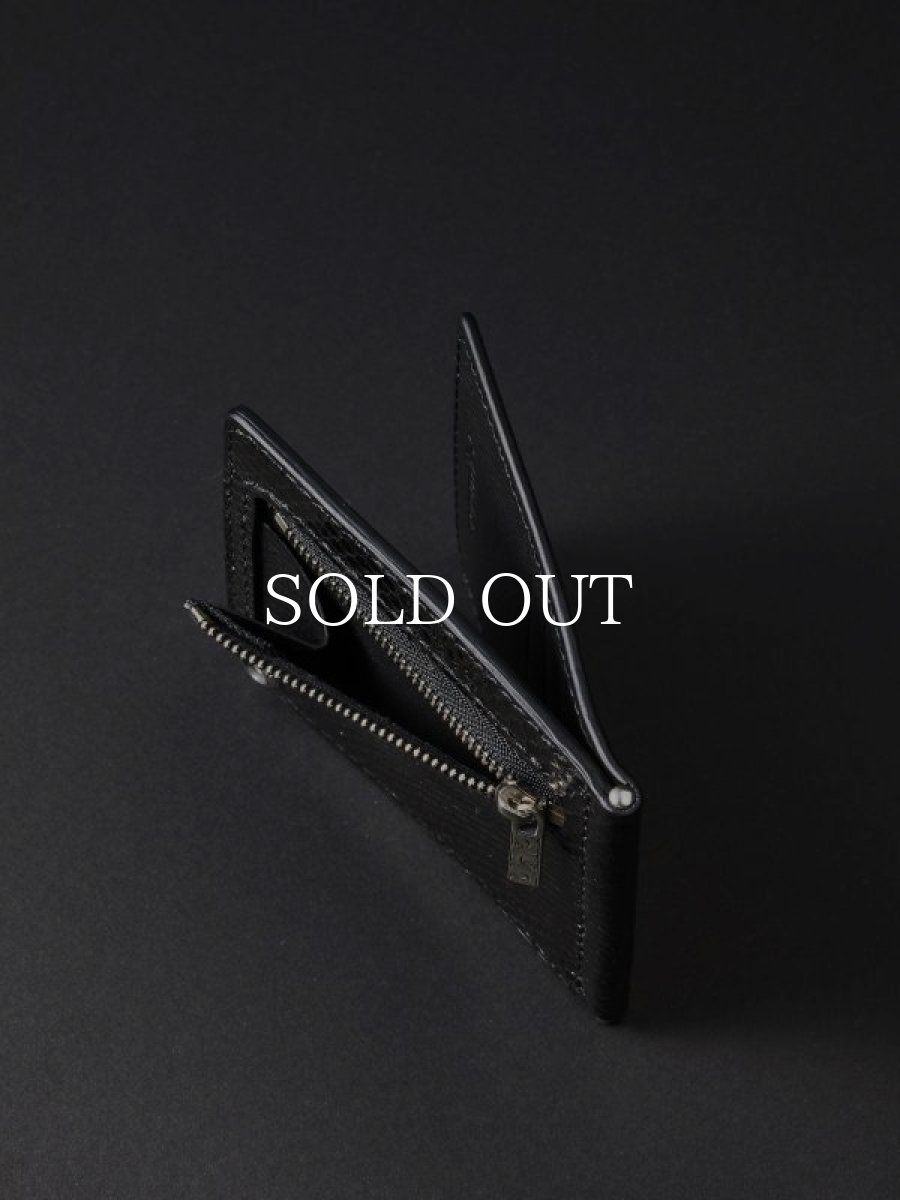 画像3: ANTIDOTE BUYERS CLUB   Money Clip Wallet (Python) (Black) (3)