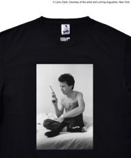 画像2: MINEDENIM  LARRY CLARK "TULSA" / STANDARD CREW NECK T-SHIRTS (TYPE-1) (BLACK) (2)