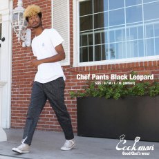 画像12: COOKMAN  Chef Pants Black Leopard (Black) (12)