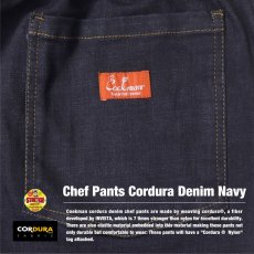 画像5: COOKMAN  Chef Pants Cordura Denim Navy (Navy) (5)
