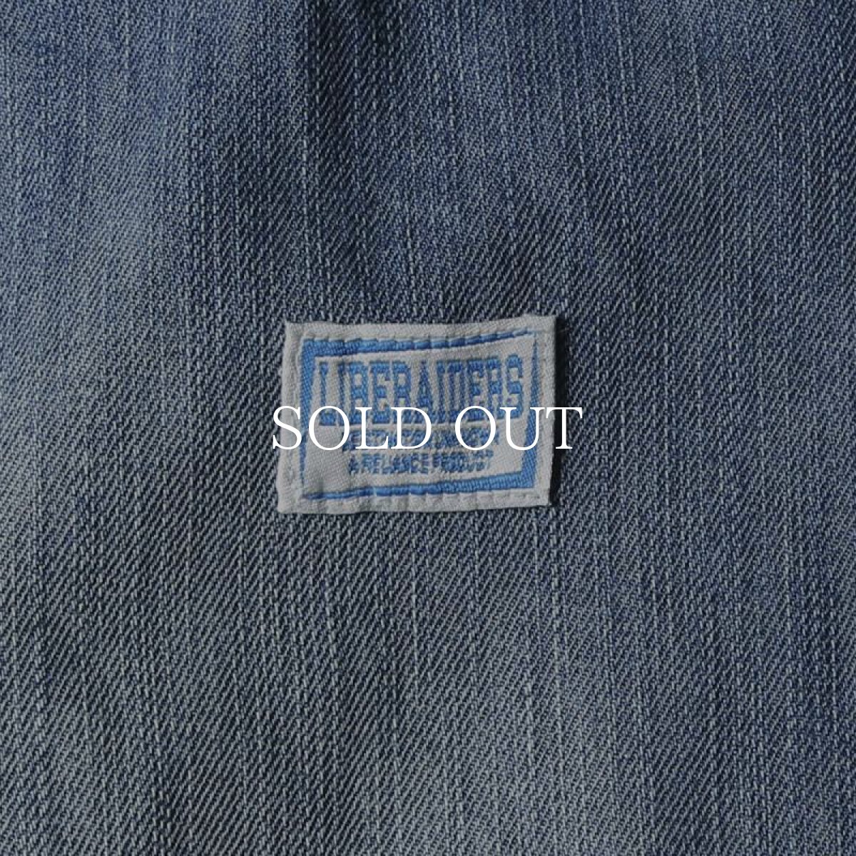 画像7: Liberaiders  DENIM PAINTER SARROUEL PANTS (INDIGO) (7)