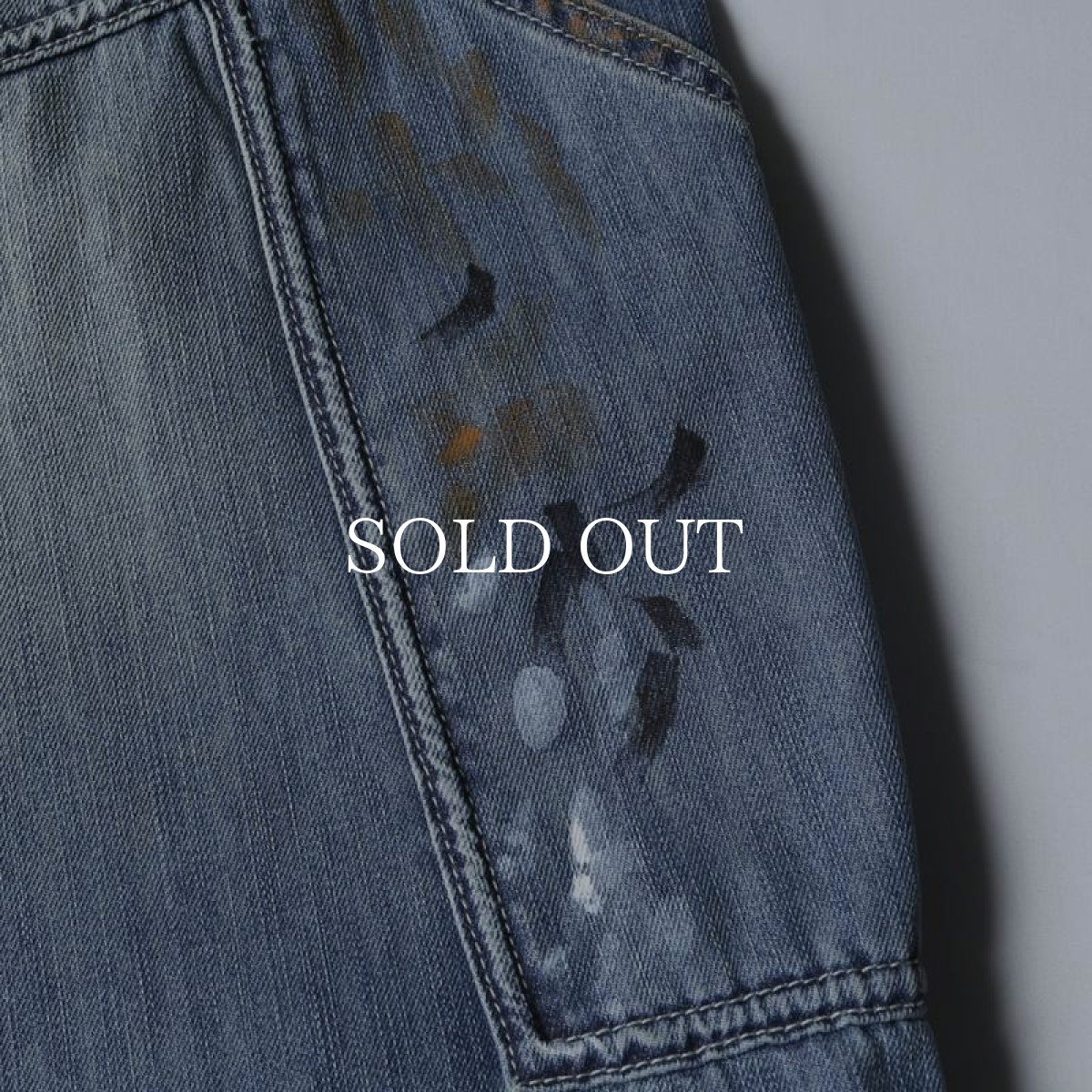 画像10: Liberaiders  DENIM PAINTER SARROUEL PANTS (INDIGO) (10)