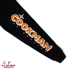 画像5: COOKMAN  ロングスリーブ Tシャツ Skating Burger (Black) (5)