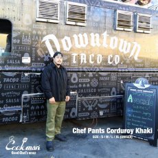 画像12: COOKMAN  Chef Pants Corduroy Khaki (Khaki) (12)