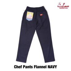 画像4: COOKMAN  Chef Pants Flannel Navy (Navy) (4)
