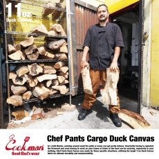 画像11: COOKMAN  Chef Pants Duck Canvas (Brown) (11)