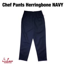 画像3: COOKMAN  Chef Pants Herringbone (Navy) (3)