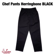 画像4: COOKMAN  Chef Pants Herringbone (Black) (4)
