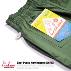 画像7: COOKMAN  Chef Pants Herringbone (Khaki) (7)