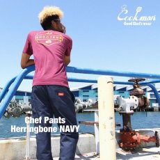 画像11: COOKMAN  Chef Pants Herringbone (Navy) (11)