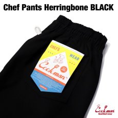 画像7: COOKMAN  Chef Pants Herringbone (Black) (7)