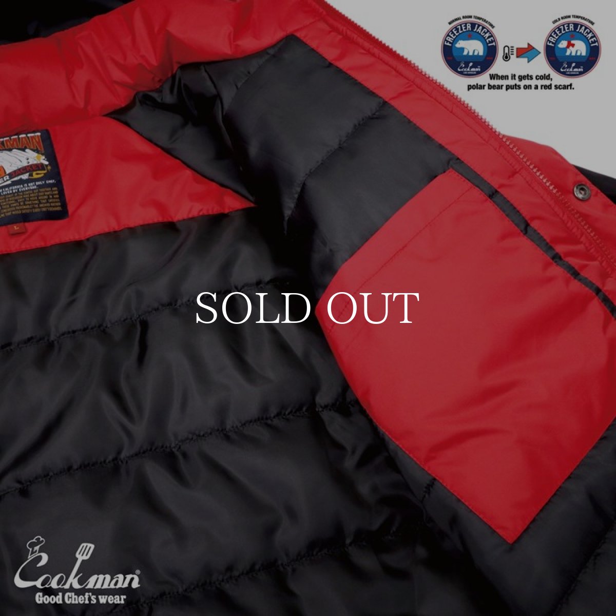 画像13: COOKMAN  フリーザージャケット Freezer Jacket (13)