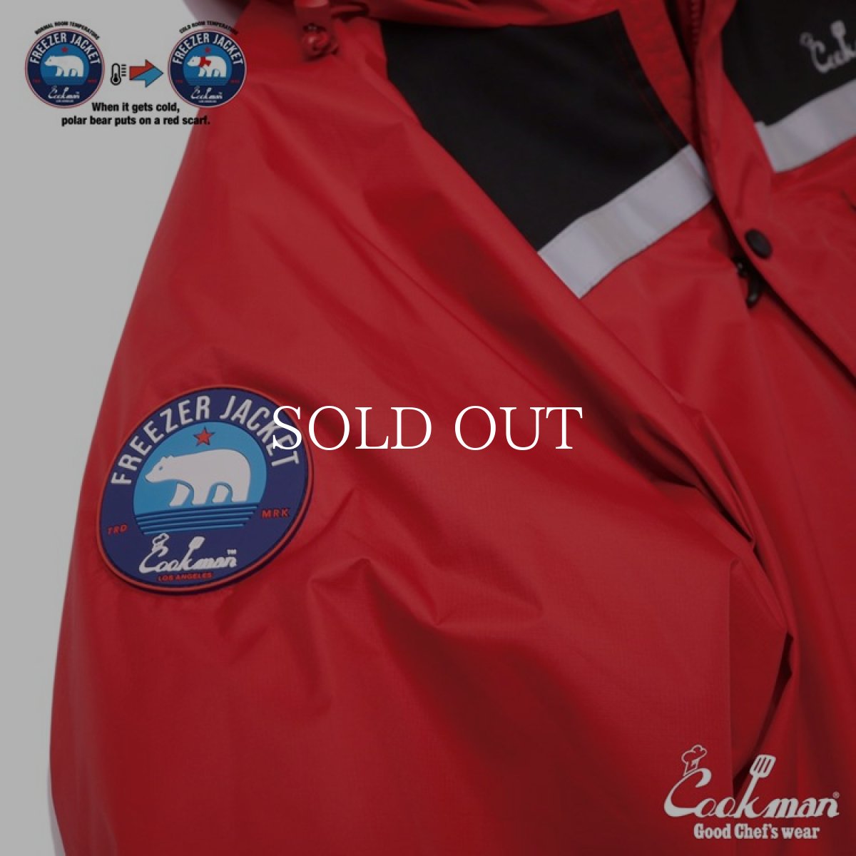 画像6: COOKMAN  フリーザージャケット Freezer Jacket (6)
