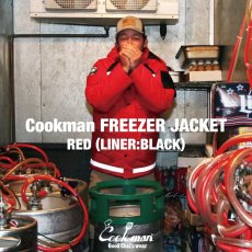 画像17: COOKMAN  フリーザージャケット Freezer Jacket (Red) (17)