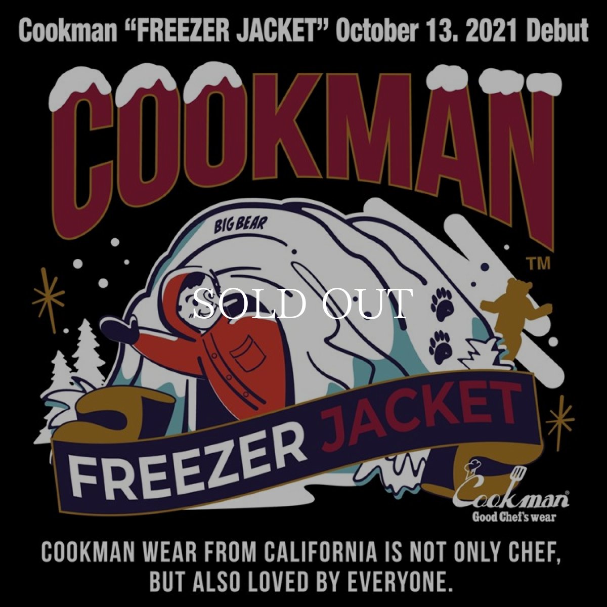 画像19: COOKMAN  フリーザージャケット Freezer Jacket (19)