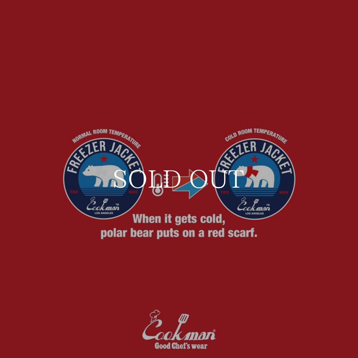 画像16: COOKMAN  フリーザージャケット Freezer Jacket (16)