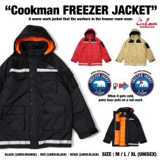 画像20: COOKMAN  フリーザージャケット Freezer Jacket (Red) (20)