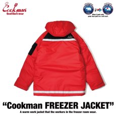 画像3: COOKMAN  フリーザージャケット Freezer Jacket (Red) (3)