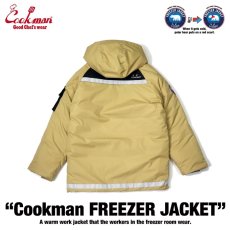 画像3: COOKMAN  フリーザージャケット Freezer Jacket (Beige) (3)