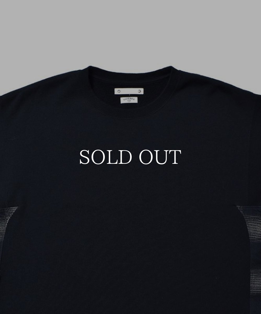 画像3: MINEDENIM  OLD PARK×MINEDENIM Denim Shirt Crew neck Sweat SH (WPT) (3)