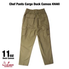 画像8: COOKMAN  Chef Pants Cargo Duck Canvas (Khaki) (8)