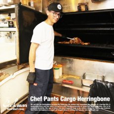 画像15: COOKMAN  Chef Pants Cargo Herringbone (Navy) (15)